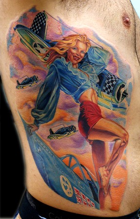 Tattoos - Cecil Porter - pin up